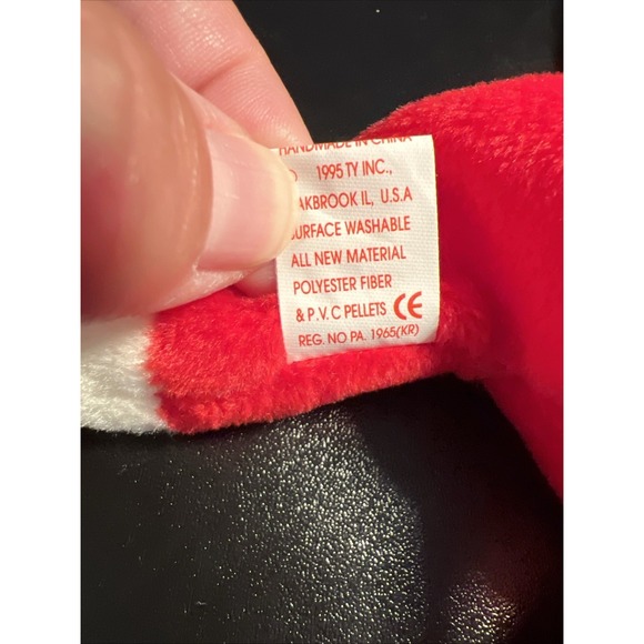 Ty Beanie Baby - SNORT the Bull (9 Inch) NEW NWT Plush Stuffed Animal Toy (1995) - Picture 9 of 10